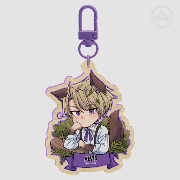 [Halloween] - FILWMEG - Alvis Wood Keychain