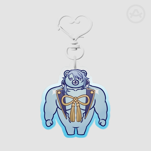 Genshin BARABEAR Kamisato Ayato Acrylic Keychains by Nalamicha