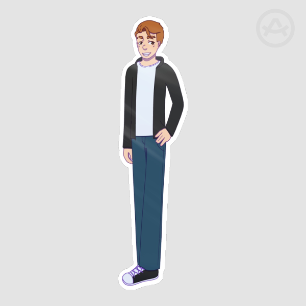 Adam OC Sticker