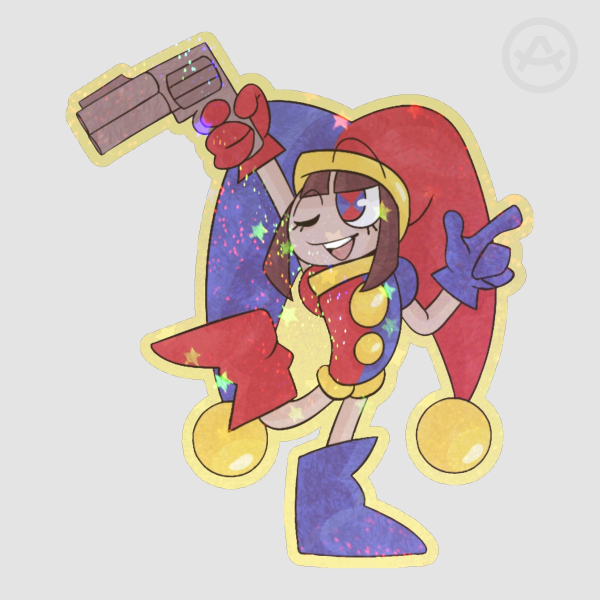 pomni digital circus stickers