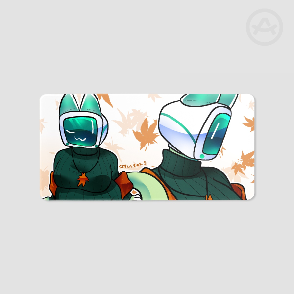 Fall Outfit Desk Pad