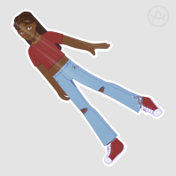 Sienna OC Sticker