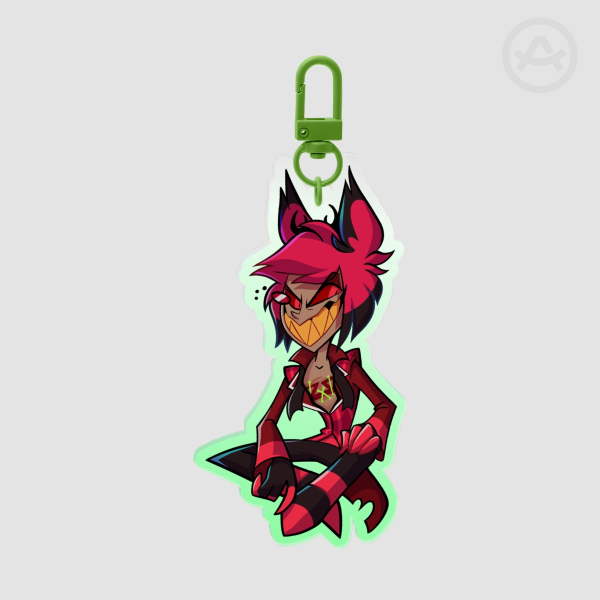 Alastor Wound - Acrylic Keychain
