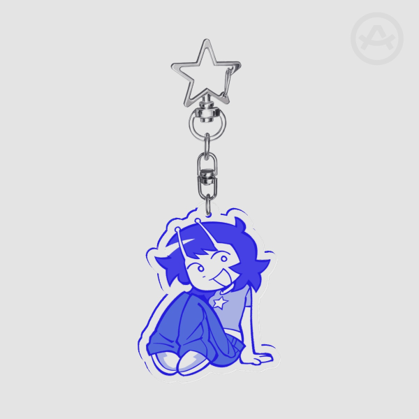 Blue Keychain