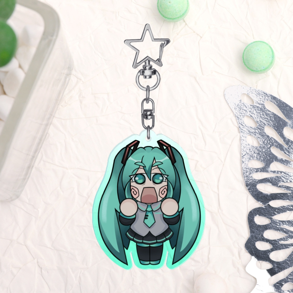 hatsune miku keychains