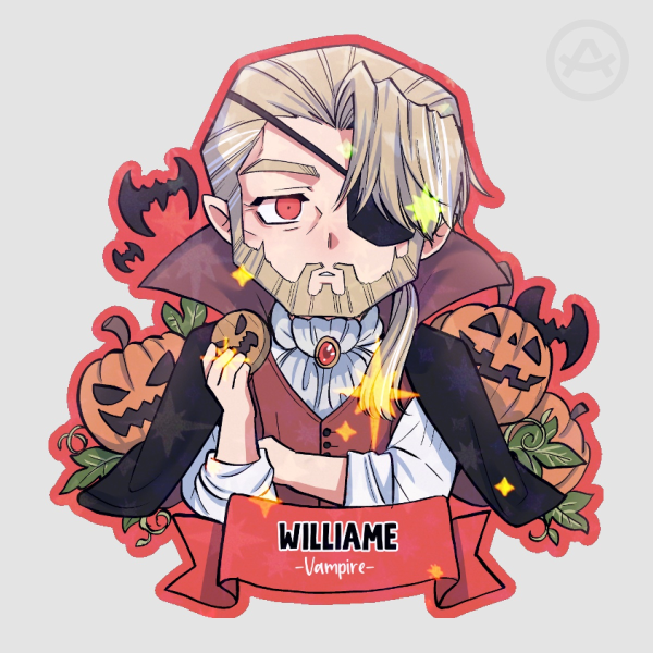 [Halloween] - FILWMEG - Will Sticker