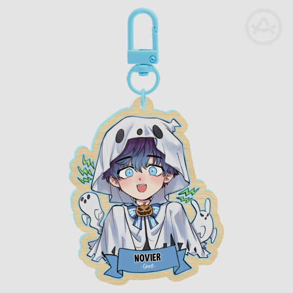 [Halloween] - FILWMEG - Novier Wood Keychain