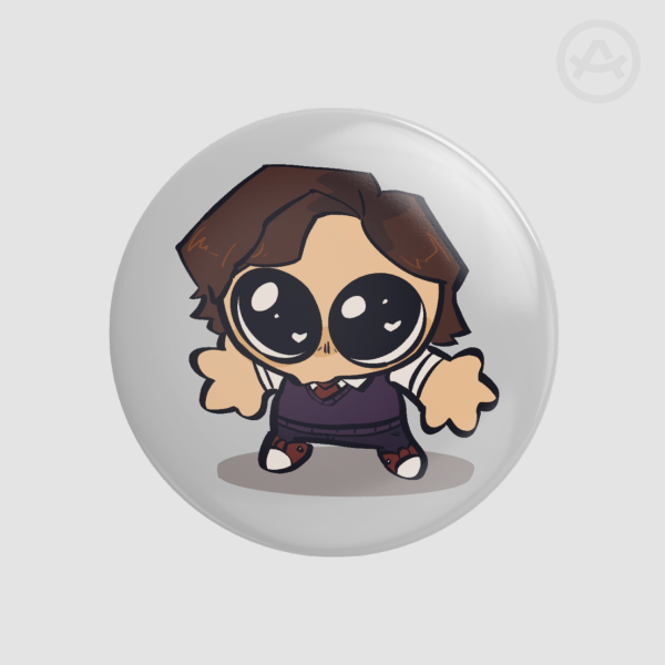 Chibi Spencer pin