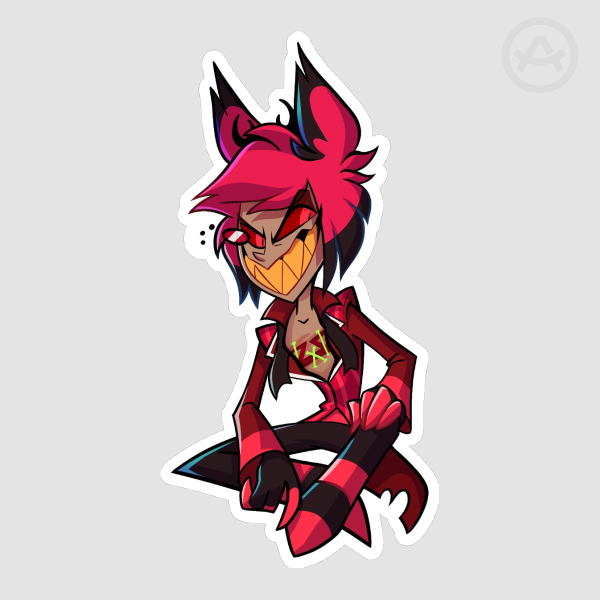 Alastor Wound - Die Cut Stickers