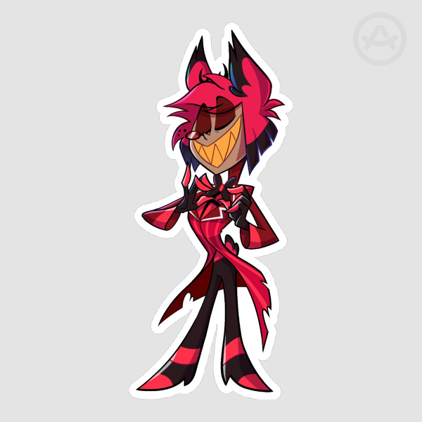 Alastor Smile - Die Cut Sticker