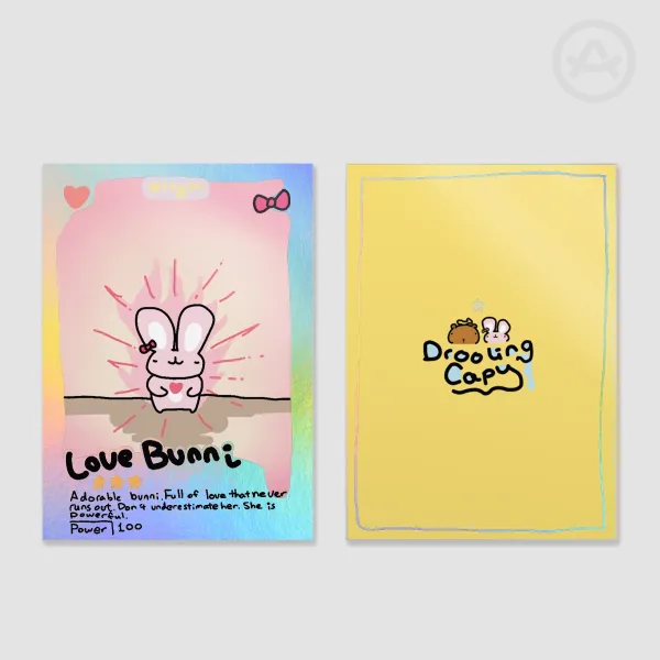 Bunni Holographic Photocards