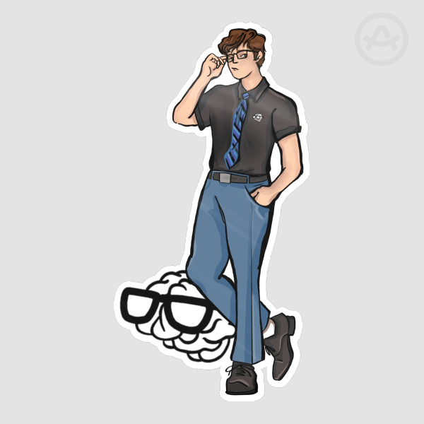 Logan Sanders Sticker