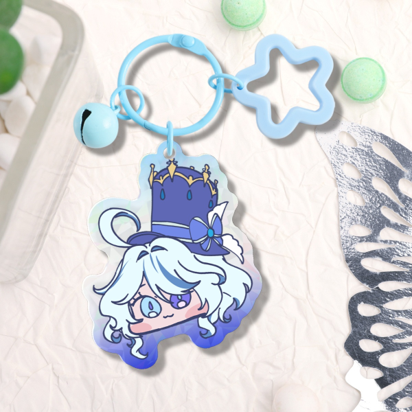 Furina Genshin Impact Keychain