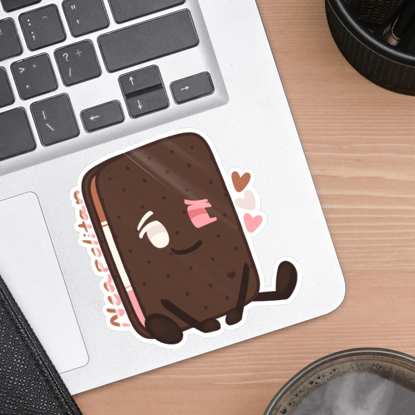 Neapolitan Sandwich Sticker - Buffet of the Heart