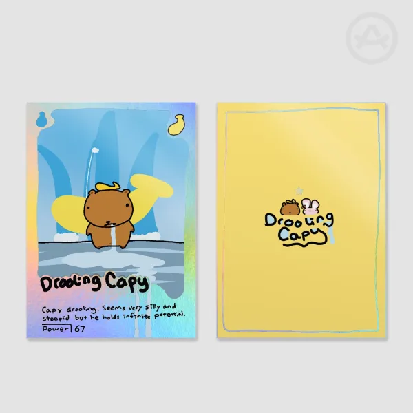Capy Holographic Photocards