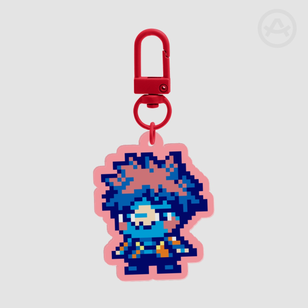 Pixel Art Alex Acrylic Keychain