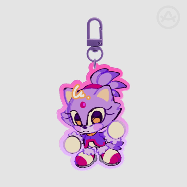 Blaze | Acrylic Keychain