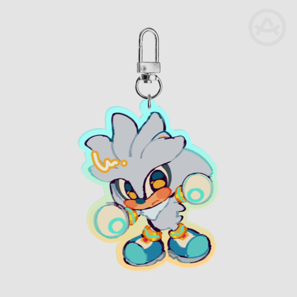 Silver | Acrylic Keychain