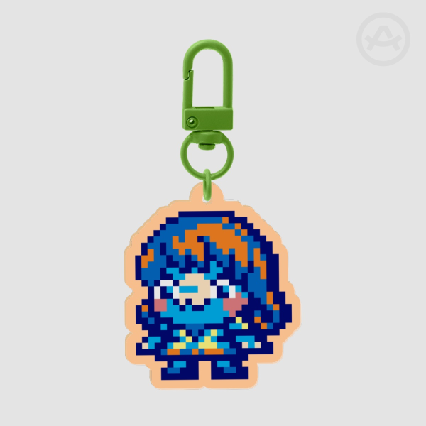 Pixel Art Penny Acrylic Keychain