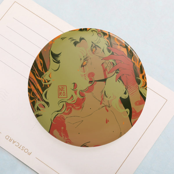 Oc Kuyen Round Badge