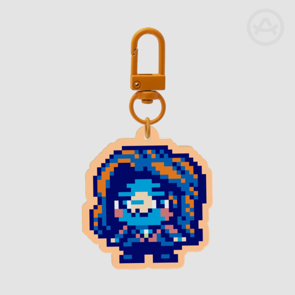 Pixel Art Penny Acrylic Keychain