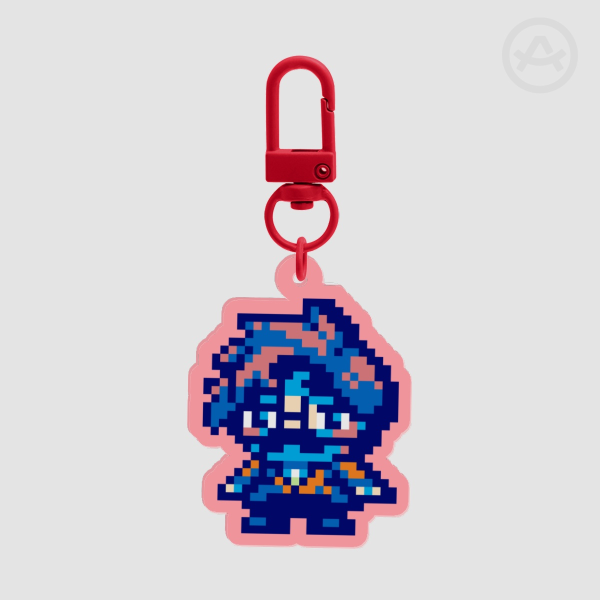 Pixel Art Harvey Acrylic Keychain