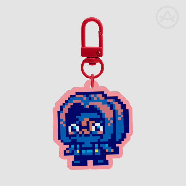 Pixel Art Maru Acrylic Keychain