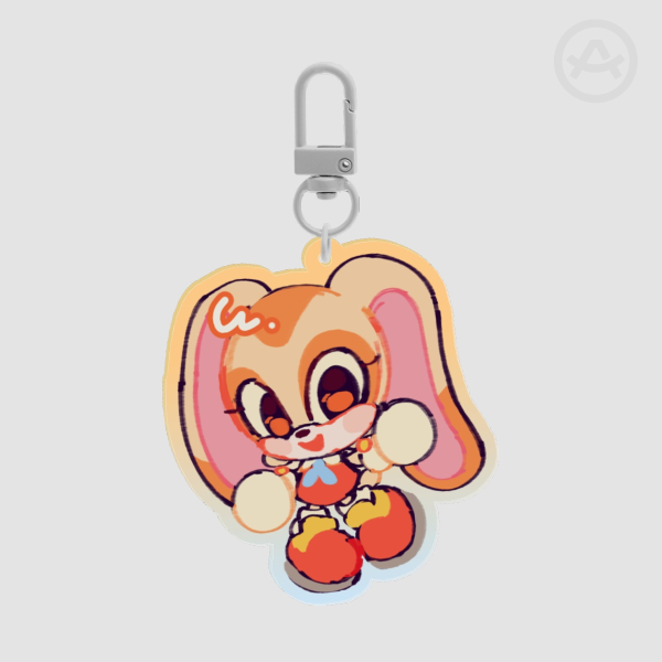 Cream | Acrylic Keychain
