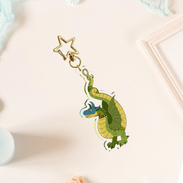 Emotional Support Dragon - Keychain