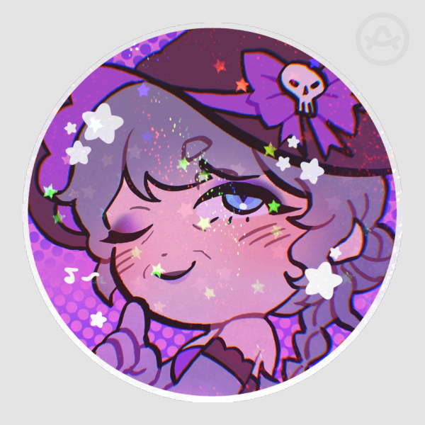 COD LASWELL | HALLOWEEN 2025 PORTRAIT STICKER