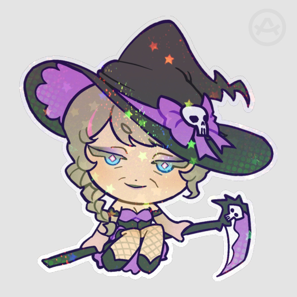COD LASWELL | HALLOWEEN 2025 CHIBI STICKER