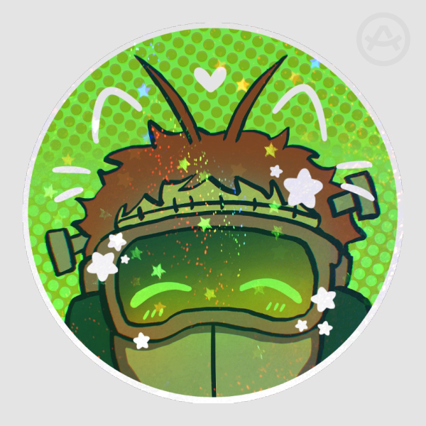 COD ROACH | HALLOWEEN 2025 PORTRAIT STICKER