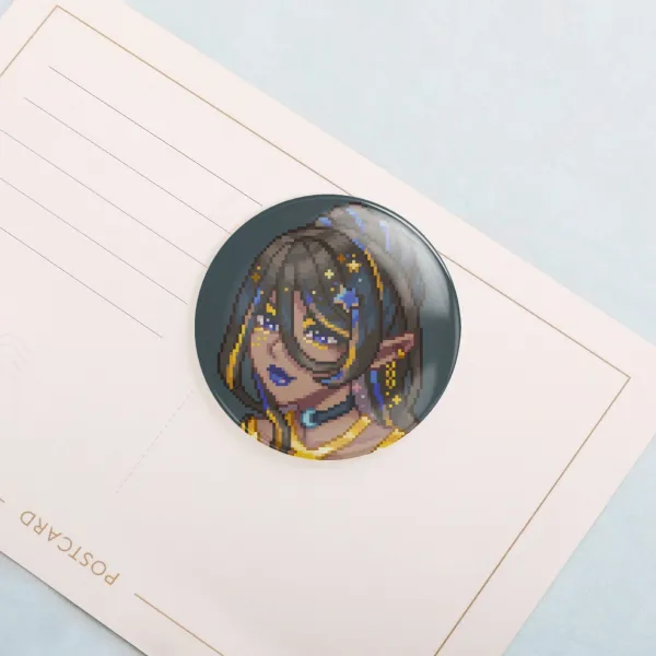 Pixel Selena Button