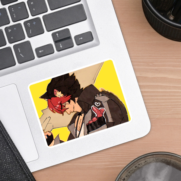 ZZZ - Komano Manato Die Cut Stickers (Matte Coating)