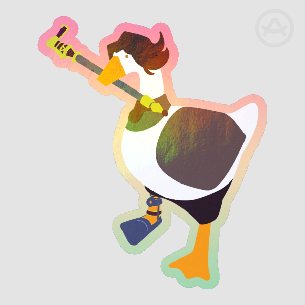 Untitled Goose Game Viktor (Viktoose) Sticker