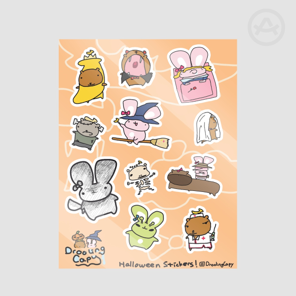 Halloween Edition Sticker Sheet!