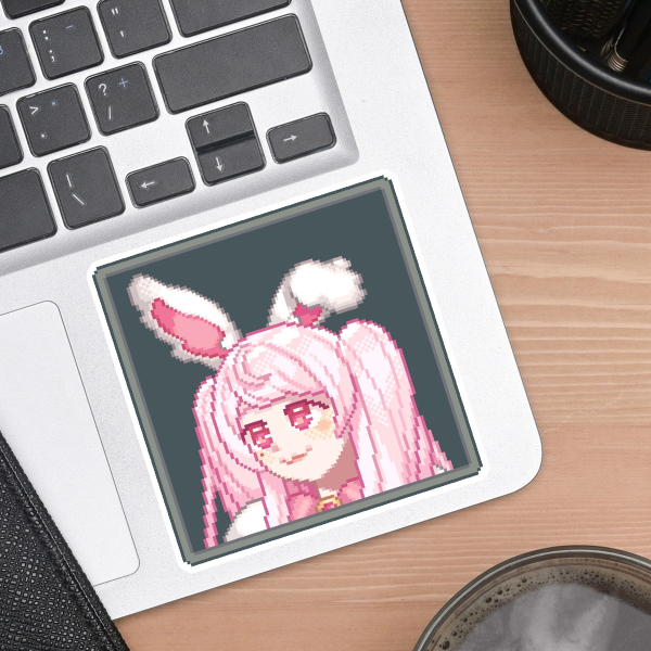 Pixel Kanato Mell Sticker