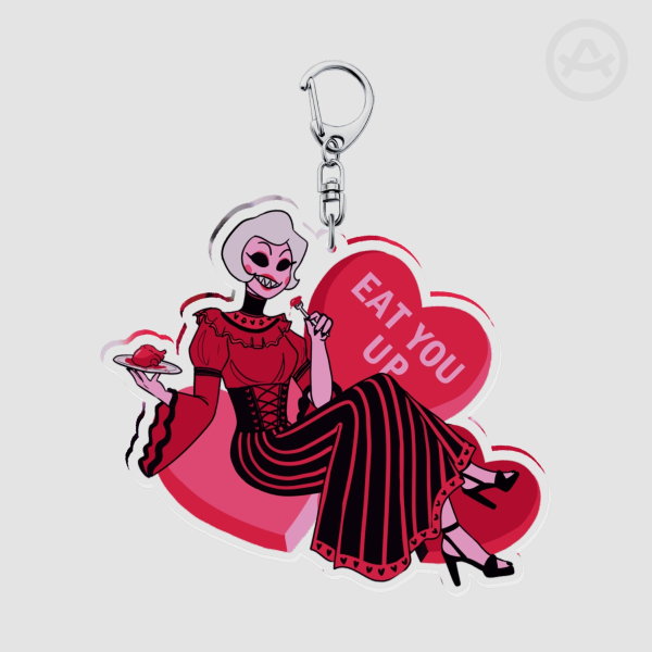 Rosie Acrylic Keychain