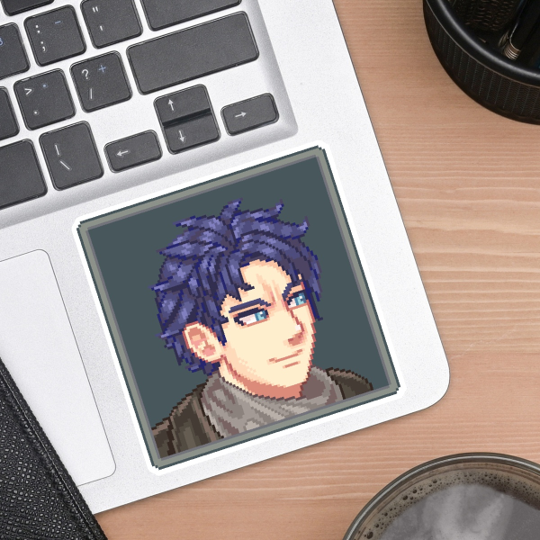 Pixel Theori Sticker