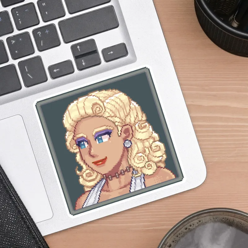 Pixel Sweet Ann Sticker by shg - ACGGOODS