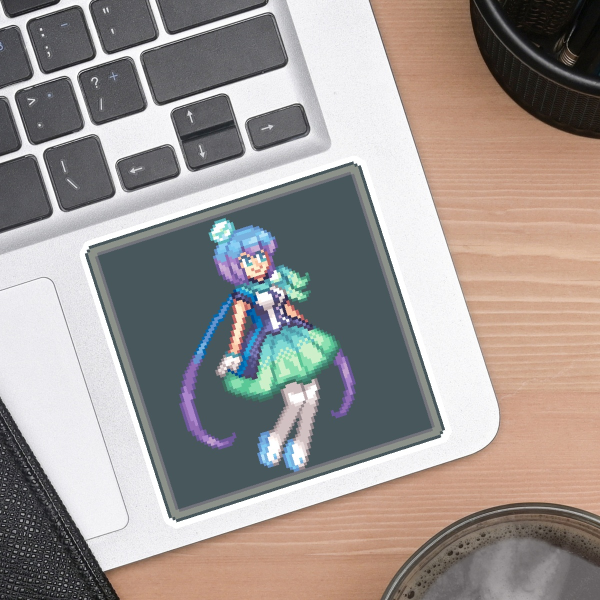 Pixel Aoki Lapis Sticker