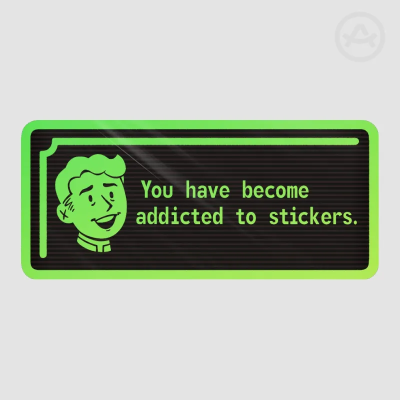 Fallout | Addicted to Stickers | Sticker by GRAFFAGANDA - ACGGOODS