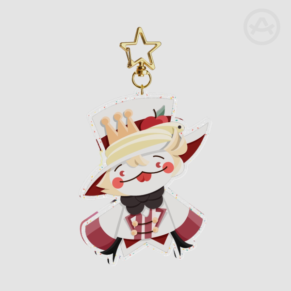 Derpy Lucifer Keychain