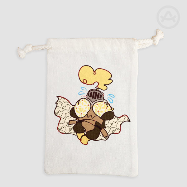 DND KNIGHT DRAWSTRING BAG