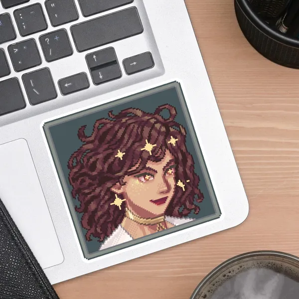 Pixel Saros Sticker