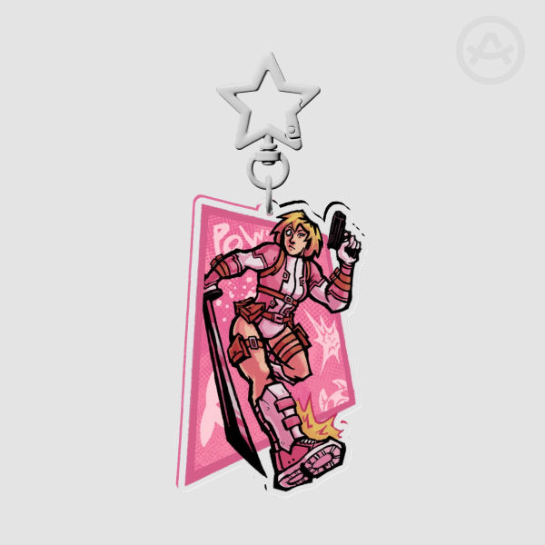 Gwen Hero Keychain