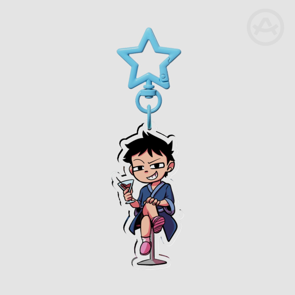 Scott Pilgrim | Wallace Wells 3' Clear Acrylic Keychains✨