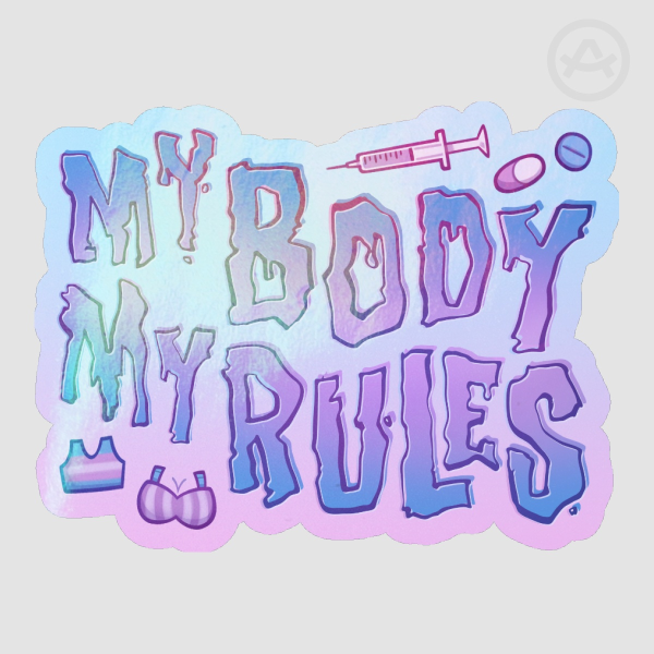 My Body My Rules | Sticker