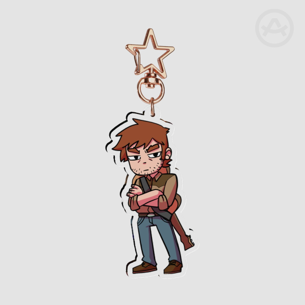 Scott Pilgrim | Stephen Stills 3' Clear Acrylic Keychains ✨
