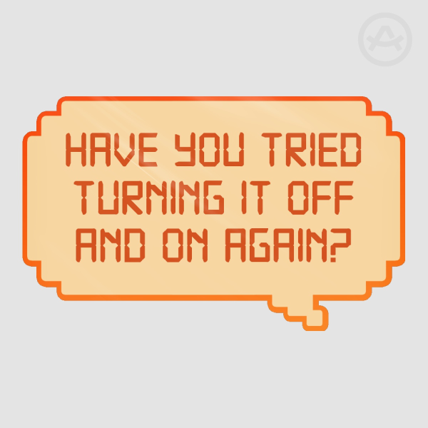 IT Crowd |  Off and On Again? | Sticker